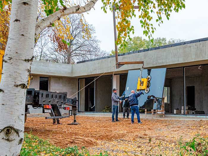 установка окон пхв